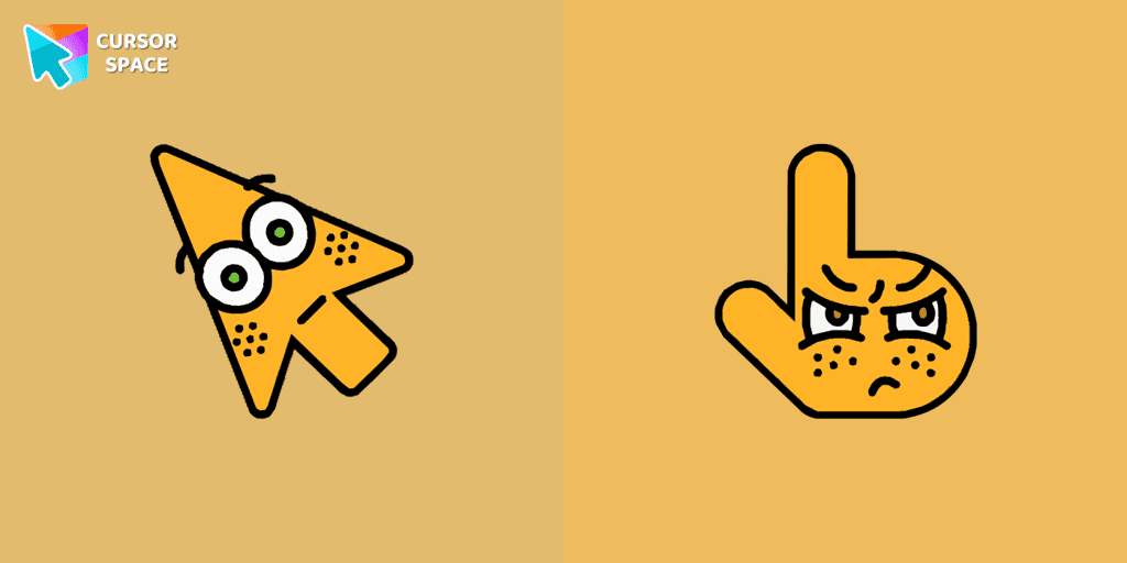 Surprised cursor cursor pack